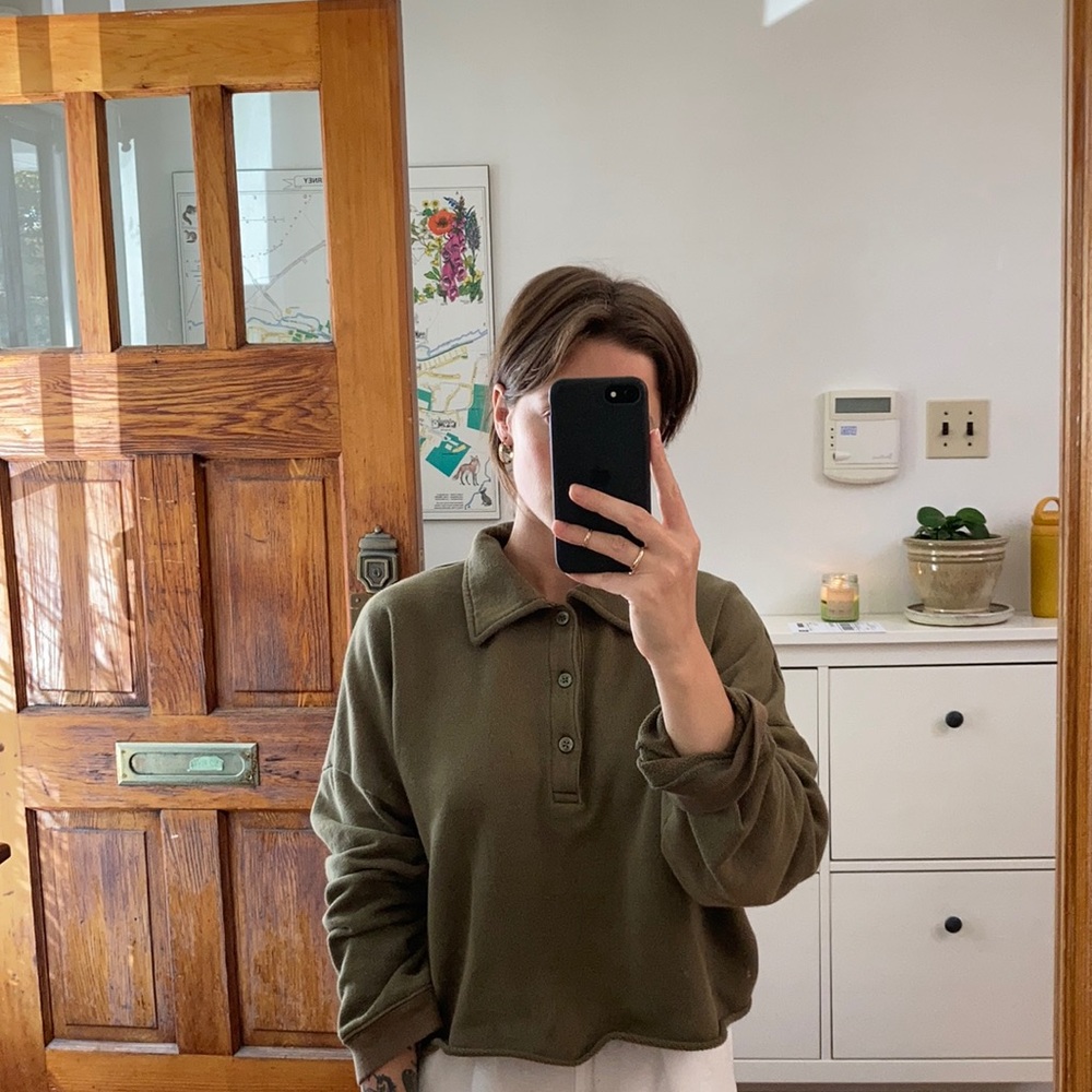 Sunday Best Cropped Polo